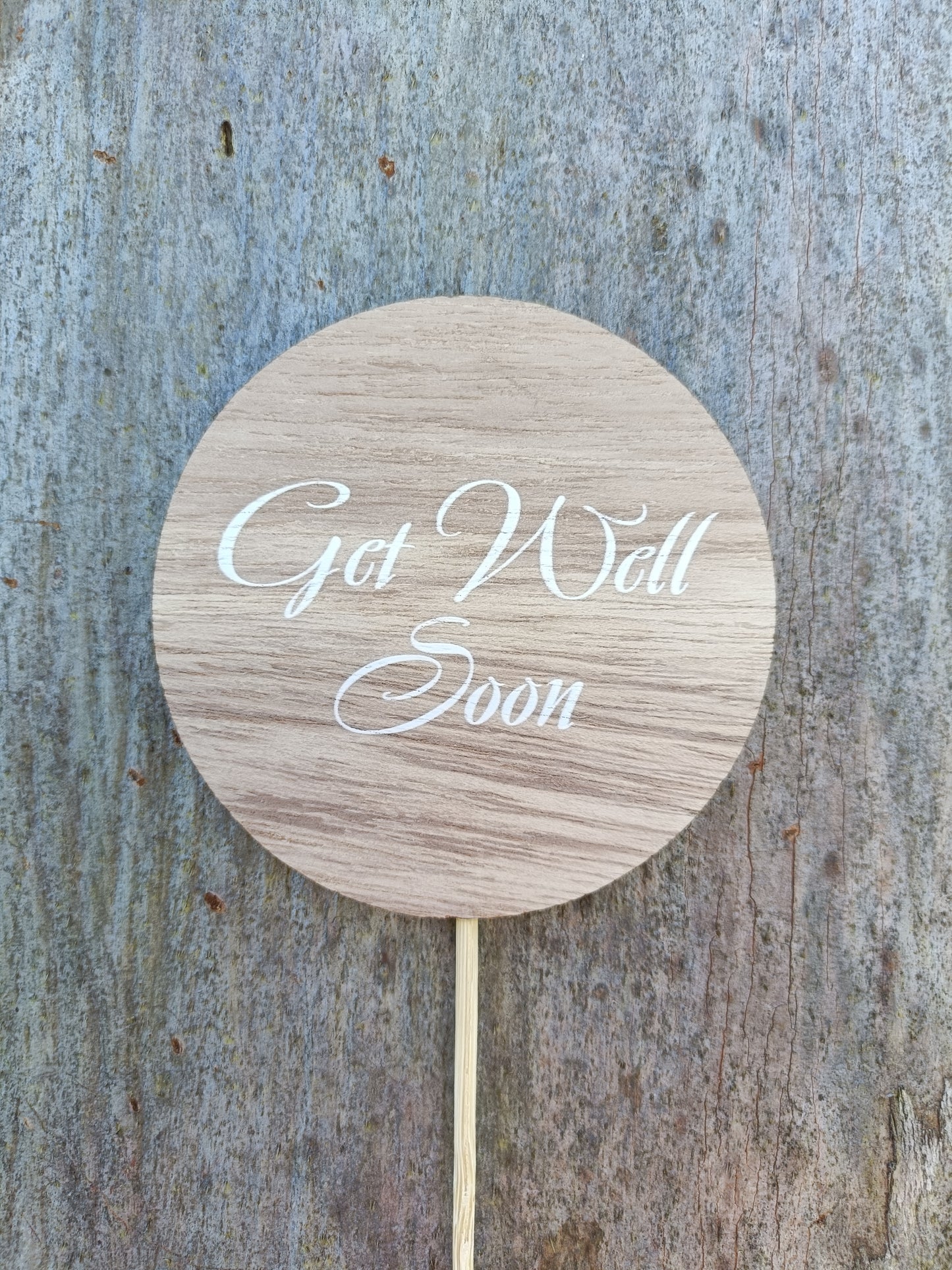 Get Well Soon Flower Pick