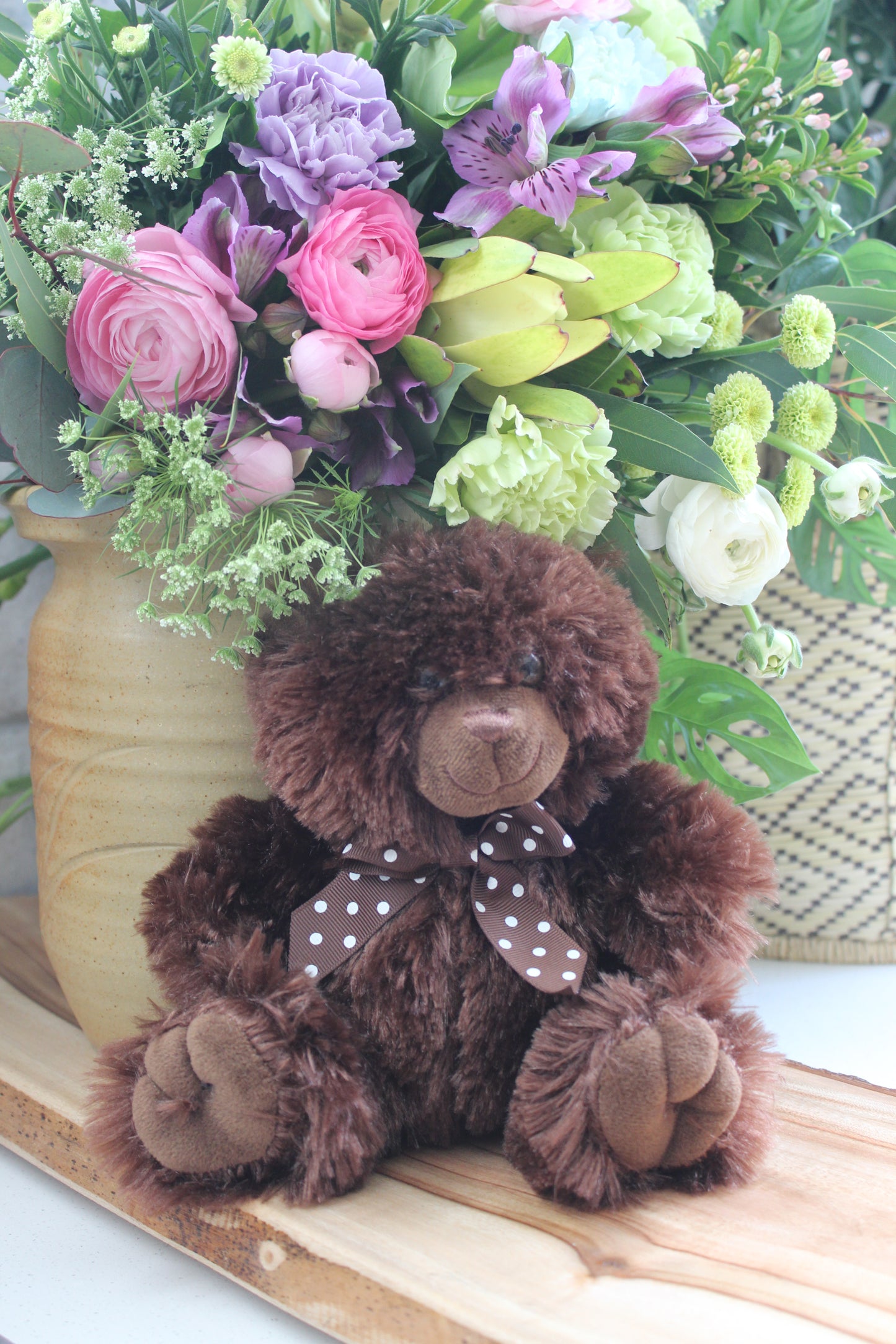 Mixed coloured Teddies