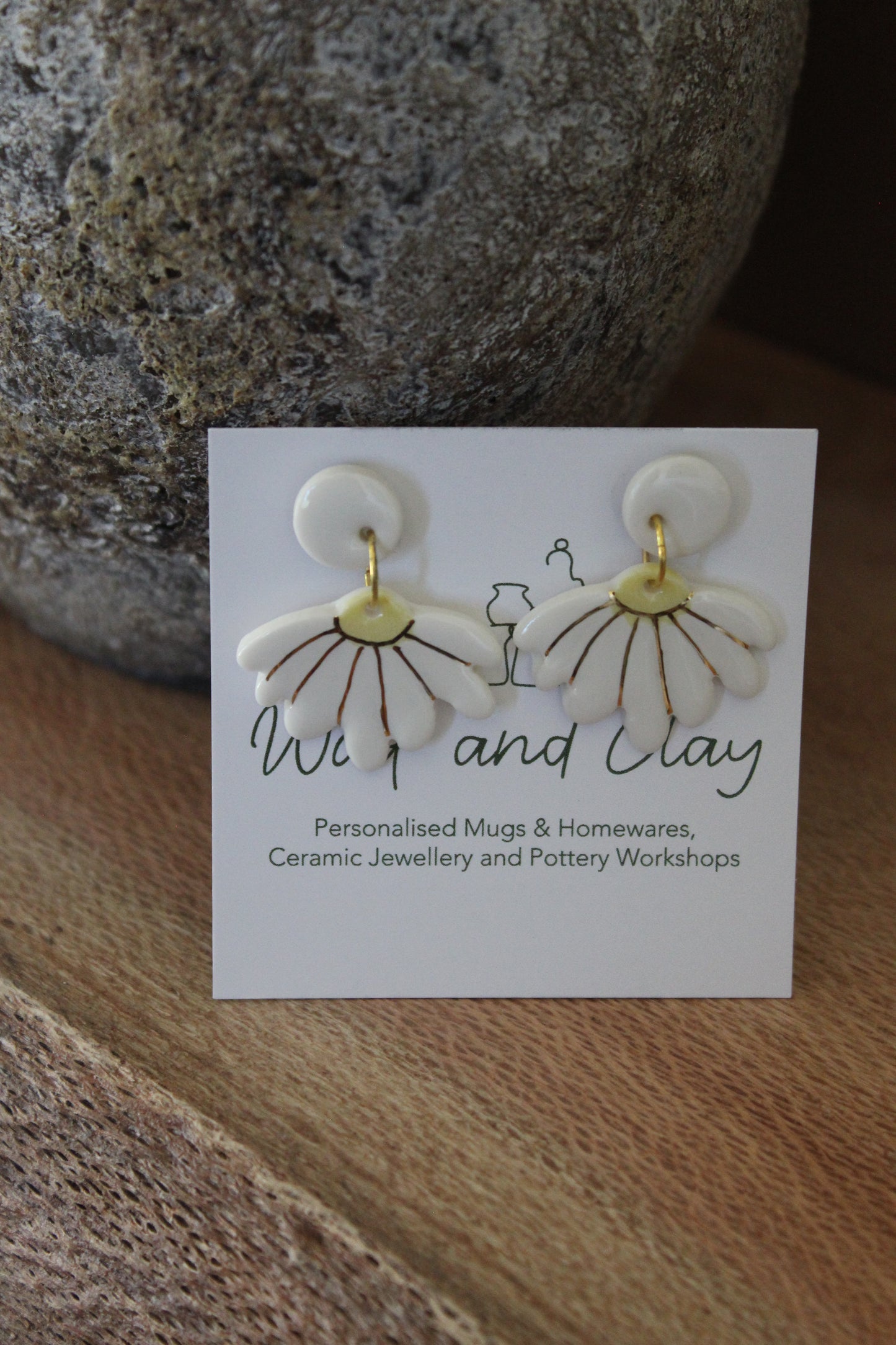 Daisy earrings